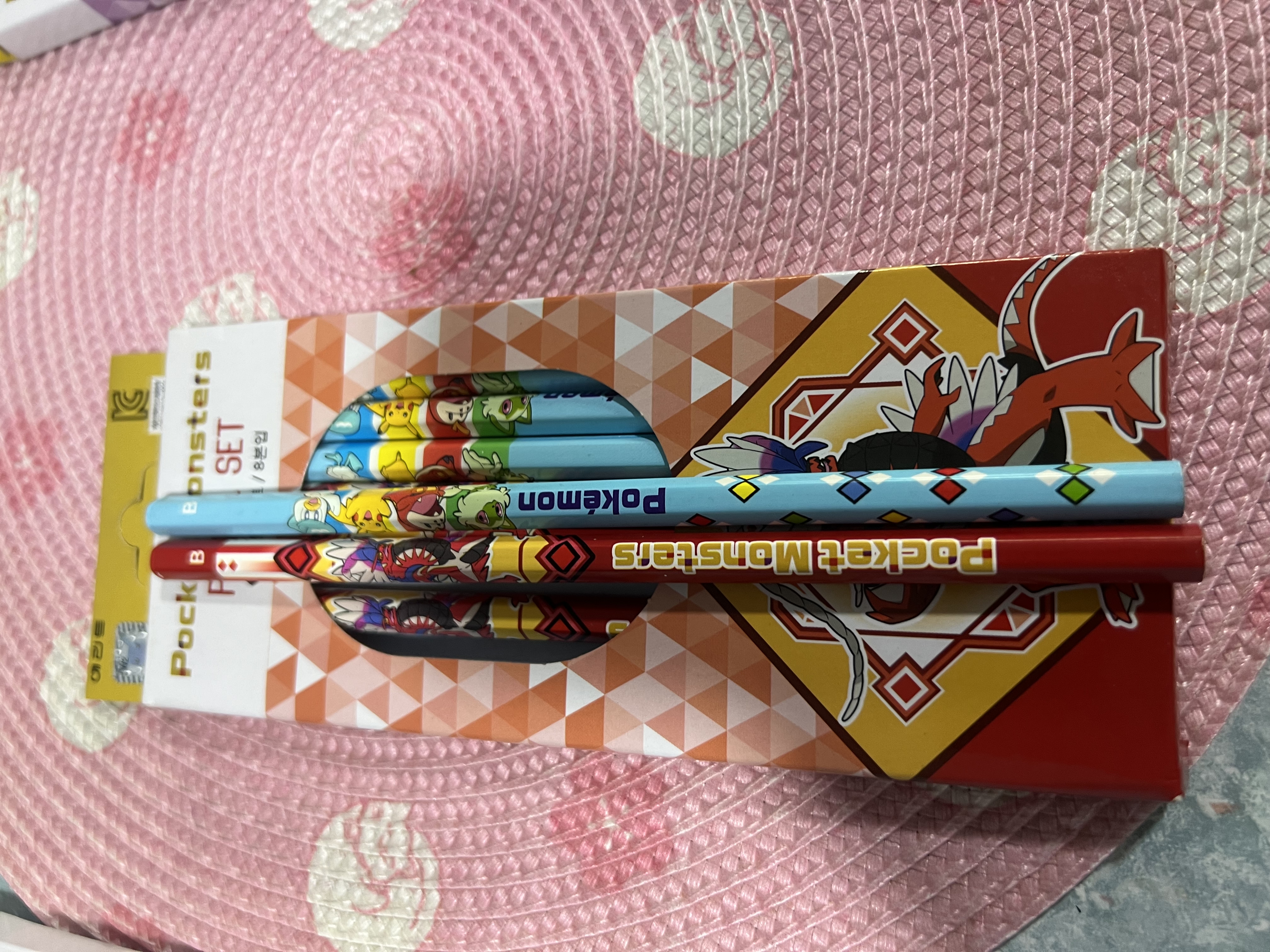 💟現貨💟🇰🇷韓國POKEMON 鉛筆套裝8入