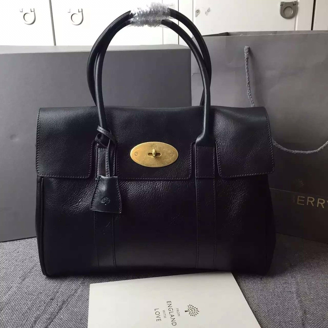 英國🇬🇧 Mulberry Bayswater 皮革手袋