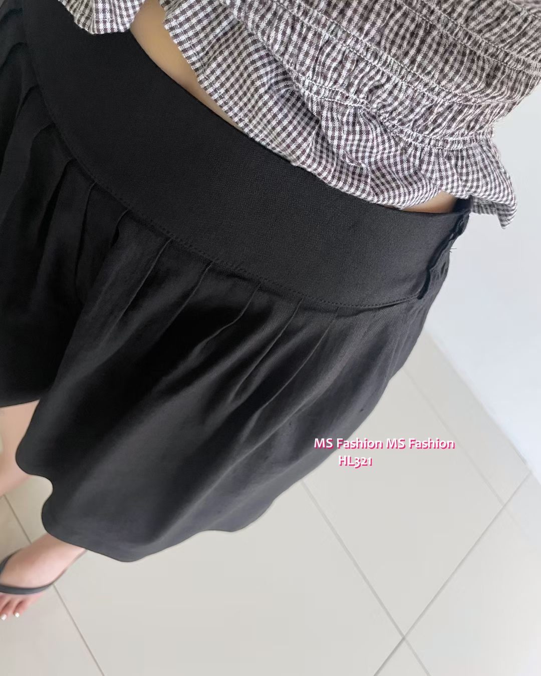 HL321 韓國👖Howluk亞麻靚料裙褲
