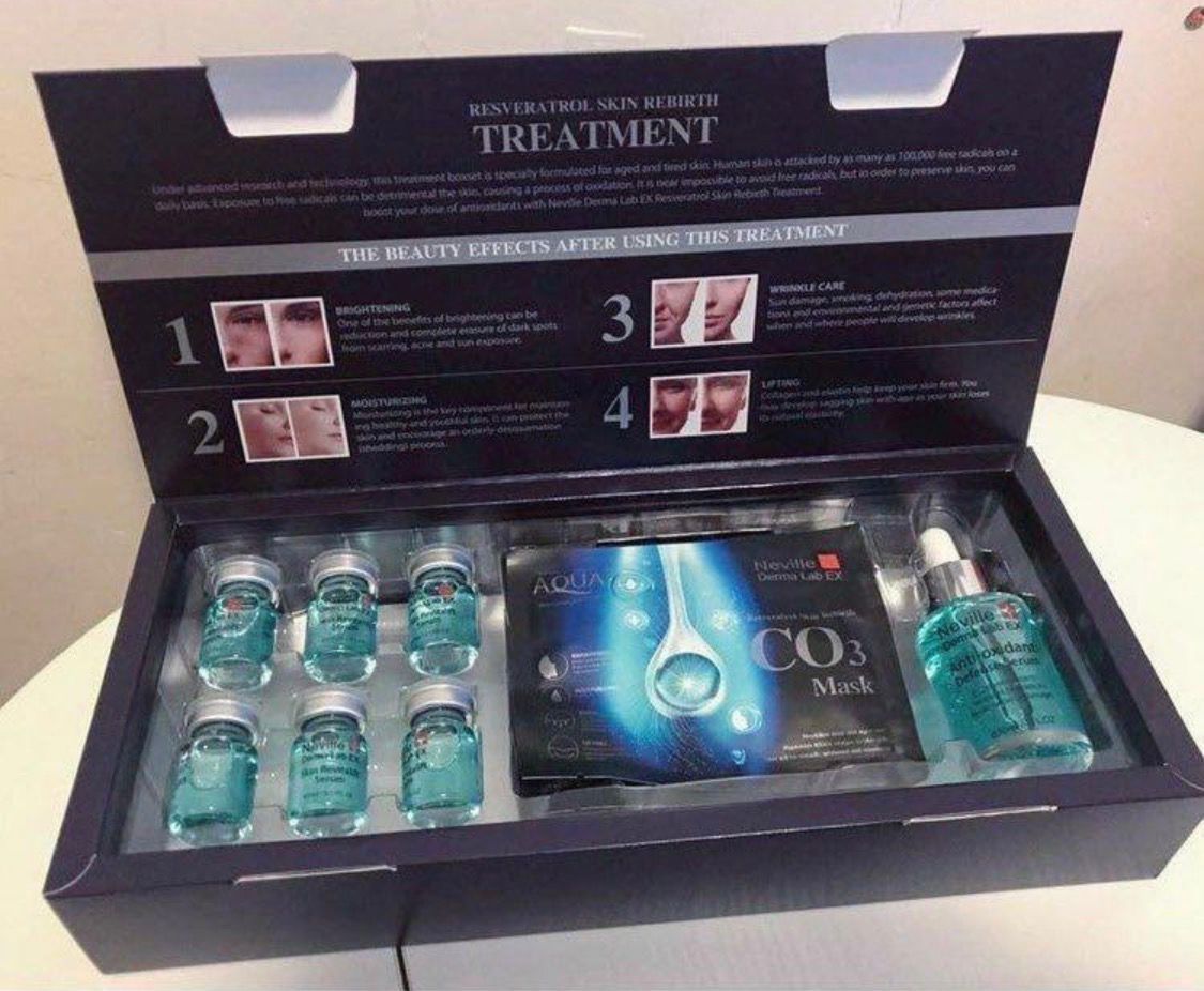 Neville Derma Lab EX 白藜蘆醇活肌新生療程 （1盒6次療程）(ND13226)