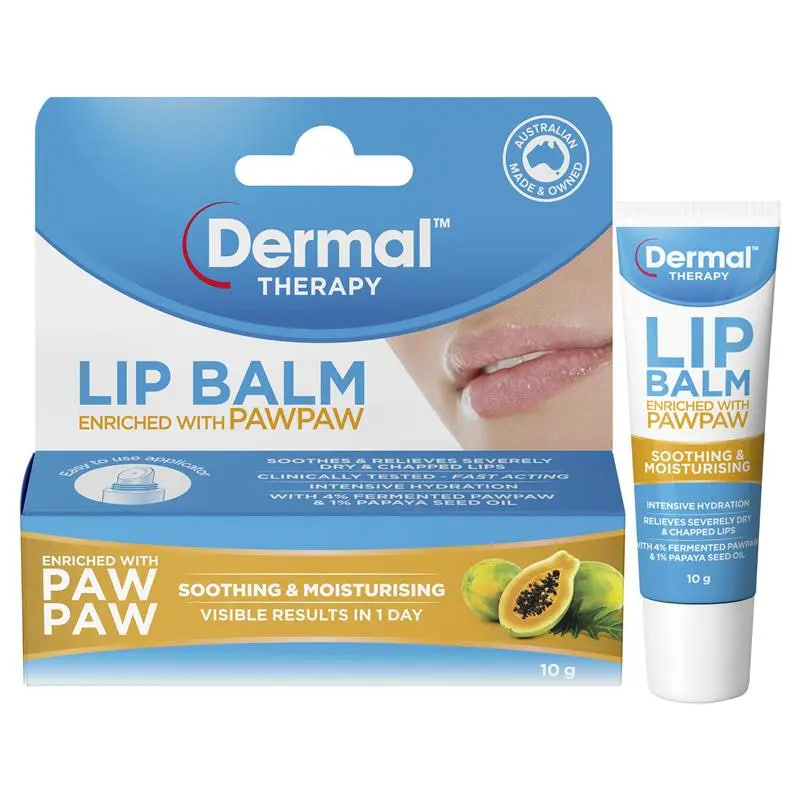 Dermal Therapy Lip Balm 皮膚護理潤唇膏 10g (各款)