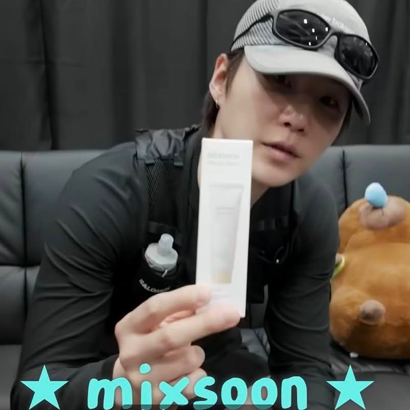 BTS Suga 同款｜韓國 Mixsoon 大豆高保濕 純素 防曬精華 50ml /支｜Bean Sun Serum