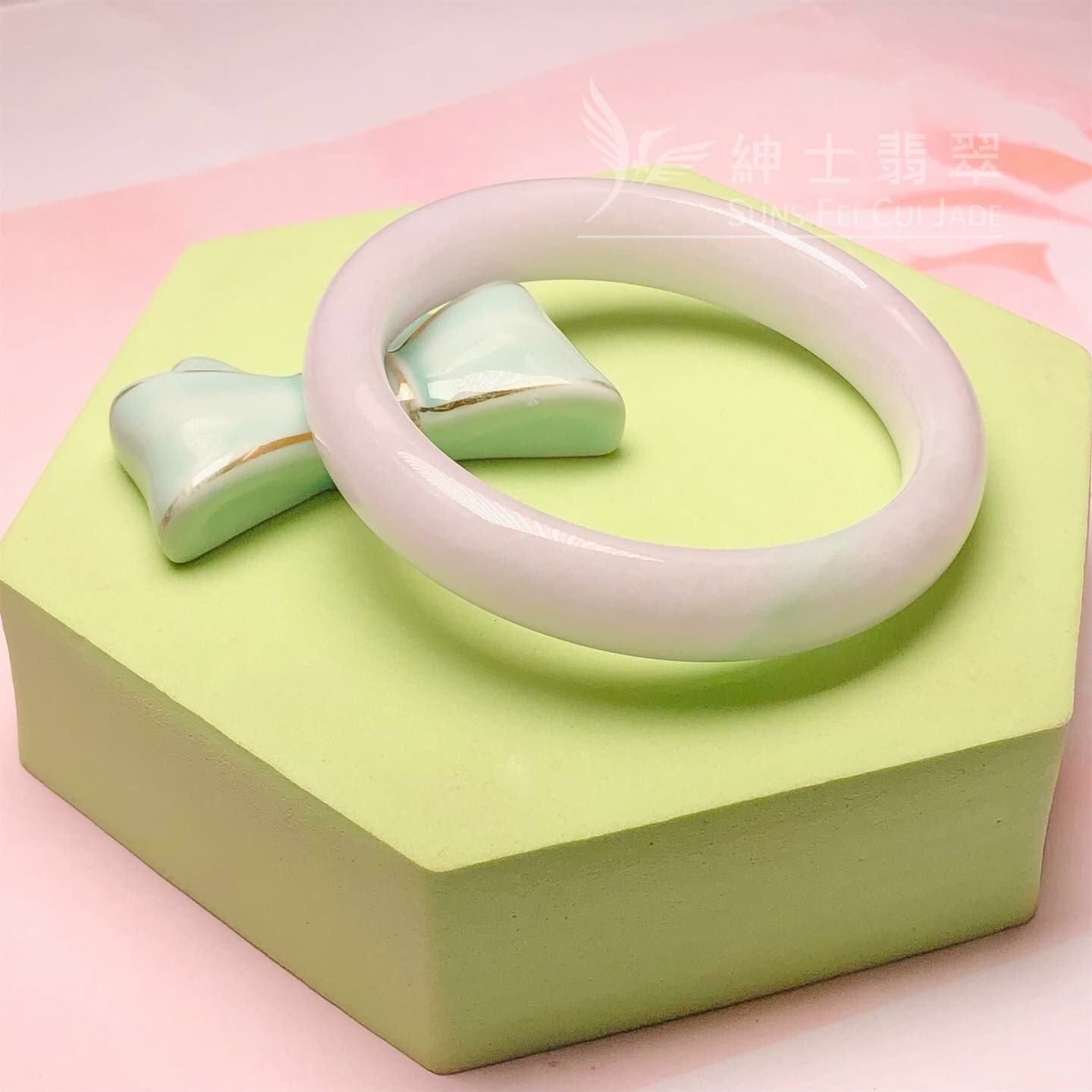 木那粉紫春彩福鐲56.8mm