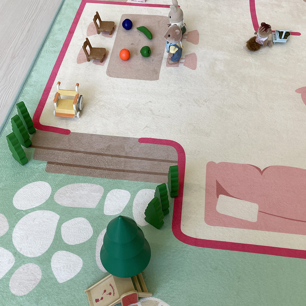 Dollhouse Play Rug 100x150cm