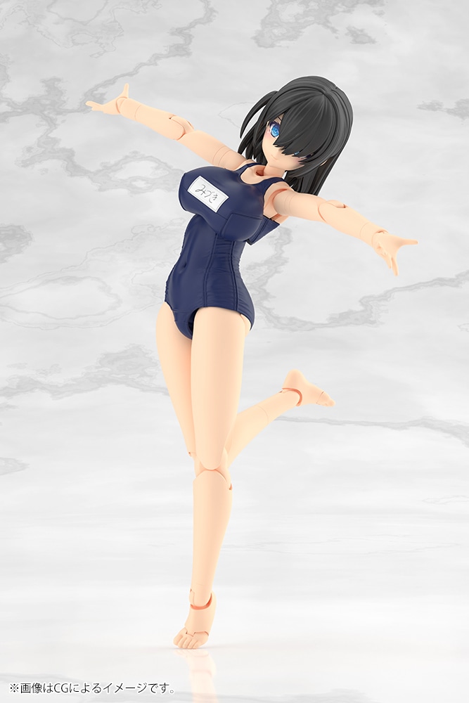 (預訂訂金 $100) (總價 $260) 壽屋 Kotobukiya FRAME ARMS GIRL 美月 Mizuki School Swimsuits Ver. 模型 (KO08186) (行版)