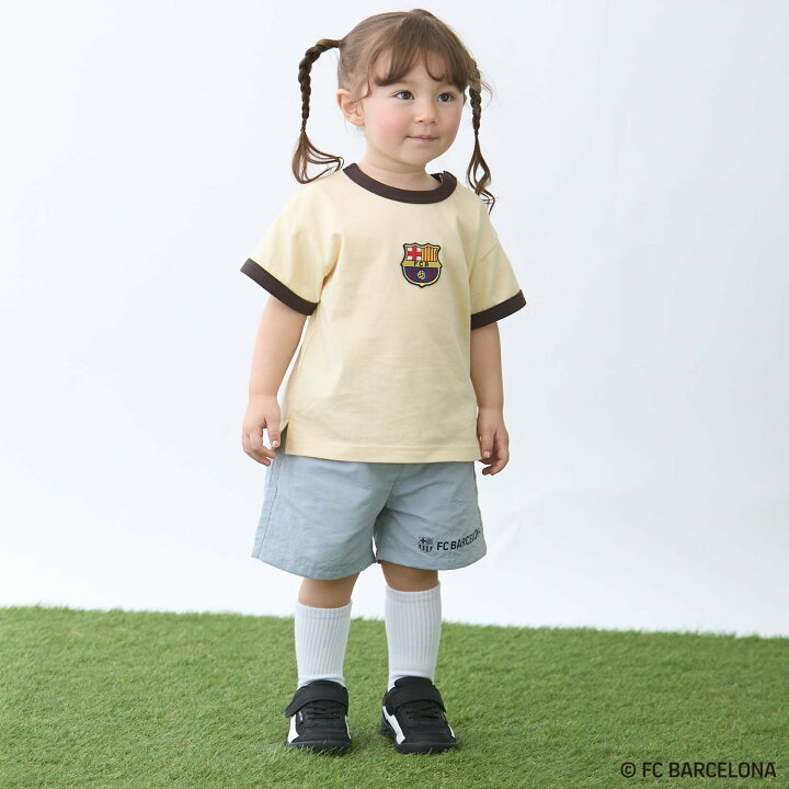 🇯🇵預訂 日本直送🇯🇵Petit Main x 巴塞球隊系列四色球隊標誌短袖上衣