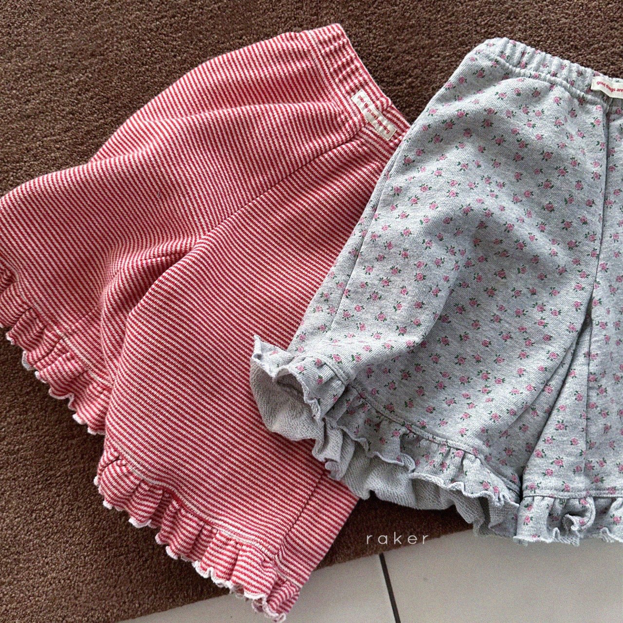 Raker | Cozy Frill 3/4-Length Pants