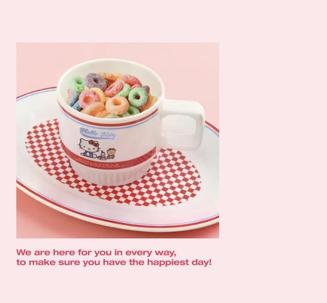 Sanrio Hello Kitty Vintage Brunch 2人餐具套裝🎀🧸 