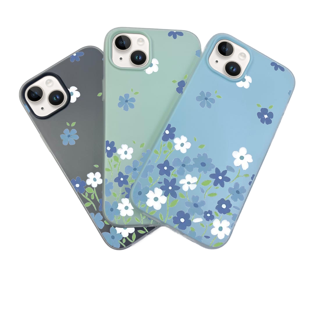 JELLY CASE PHONE FOR IPHONE - DESIGN FLOWER C
