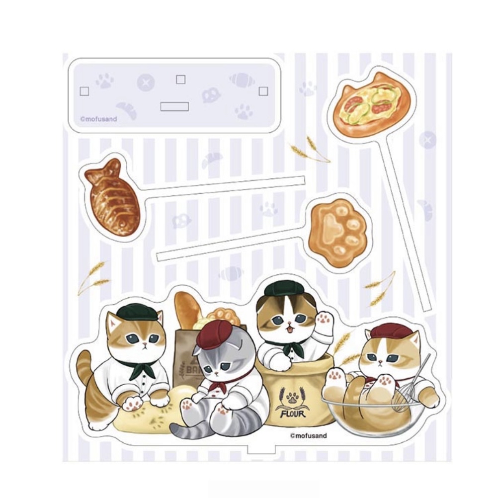 Mofusand 鯊魚貓 立牌｜預訂