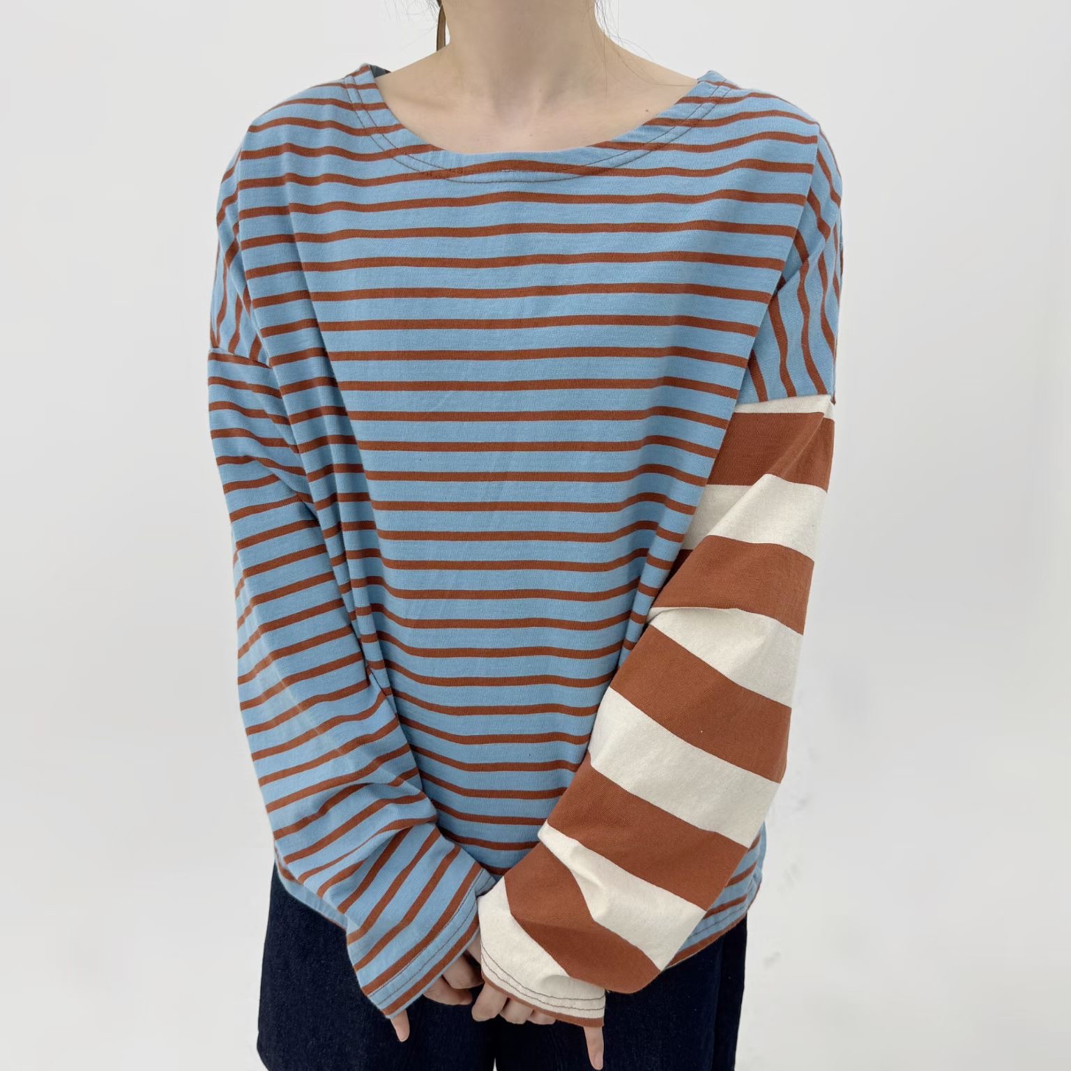 SC OE 特式條子tee