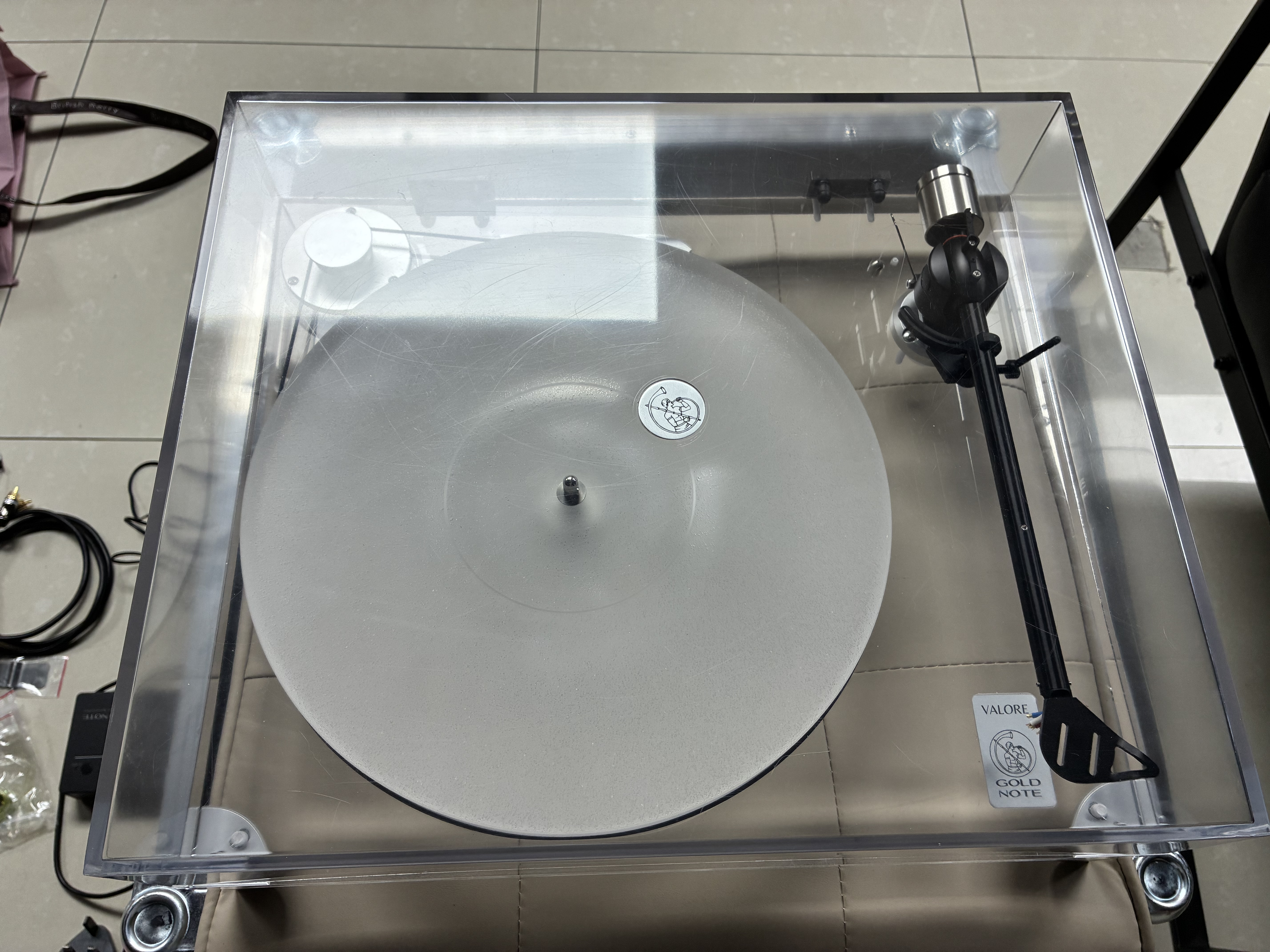 GOLD NOTE VALORE 425 PLUS 唱盤（透明色）（使用品）
