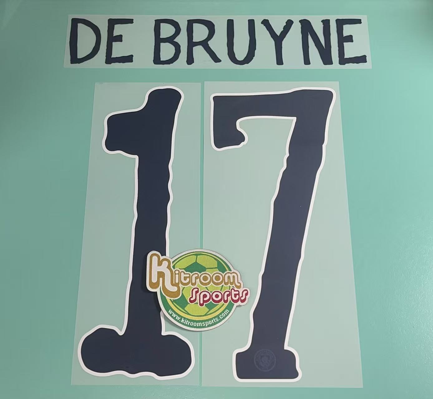 2025-26 Manchester City Home CWC Nameset #17 DE BRUYNE