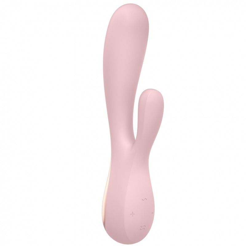 Satisfyer - Mono Flex 兔子按摩棒 - 粉色 照片-3