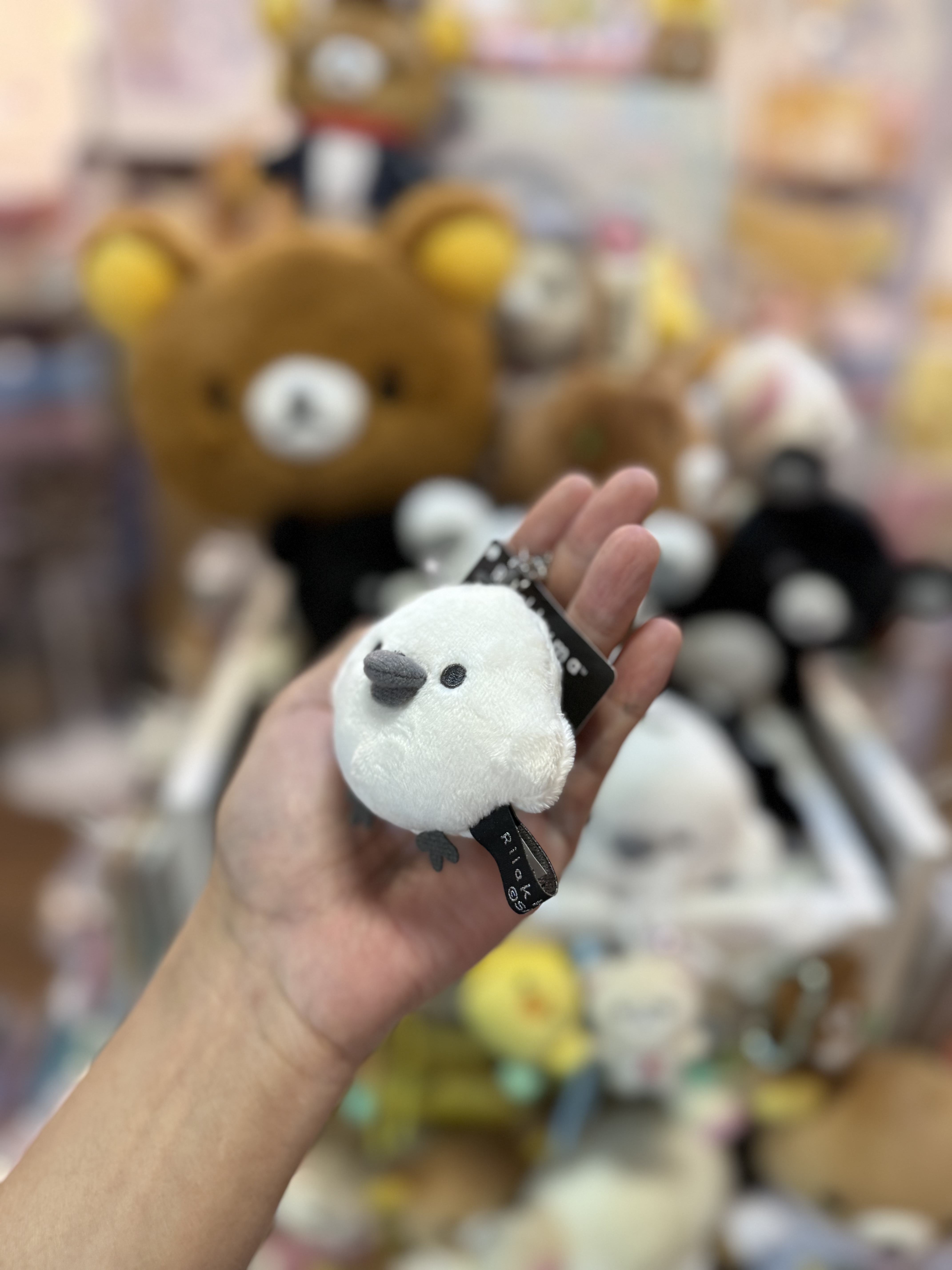 《現貨》全新黑白造型白色小雞掛飾