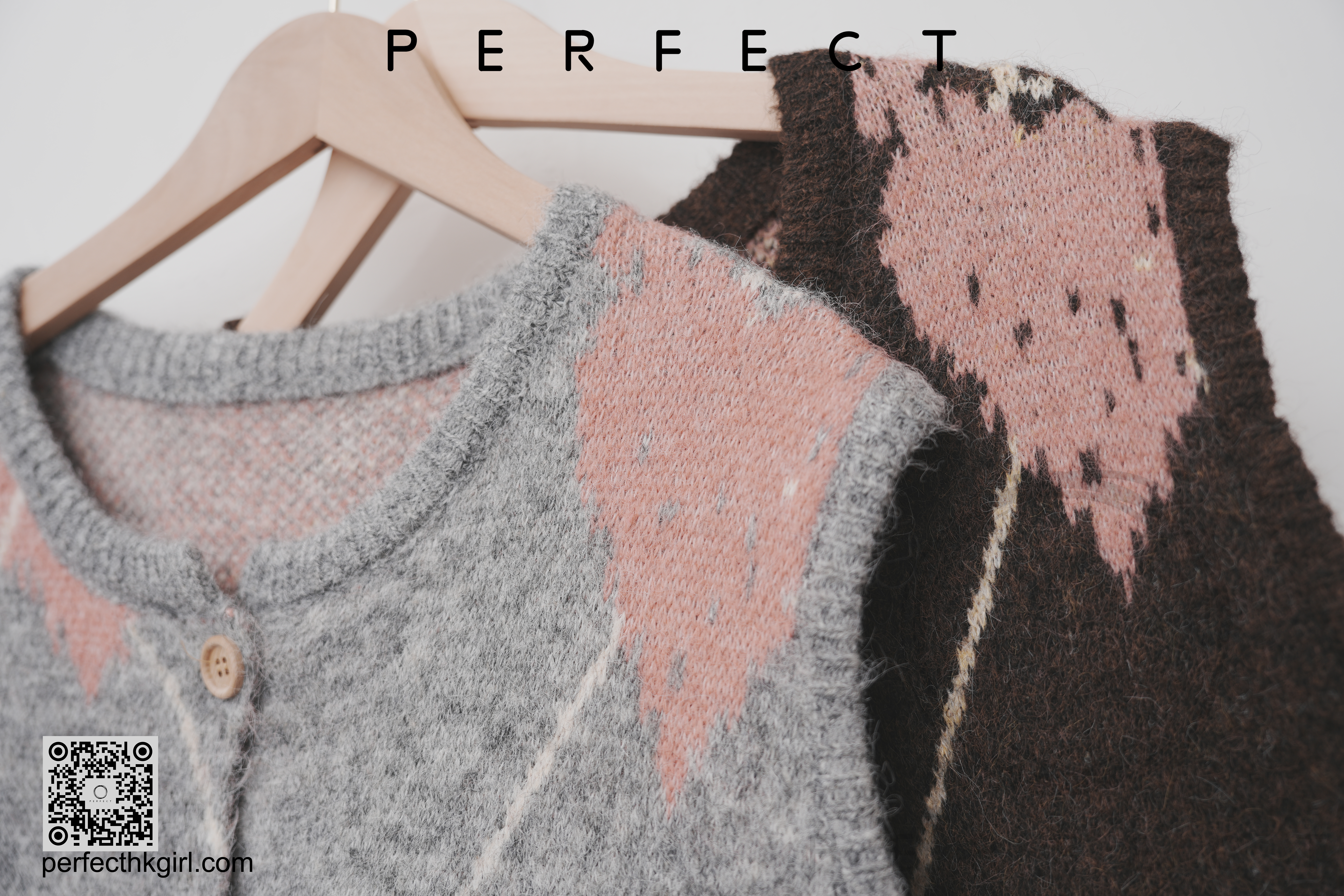 T0047_背心冷外套（耐看啡粉色）