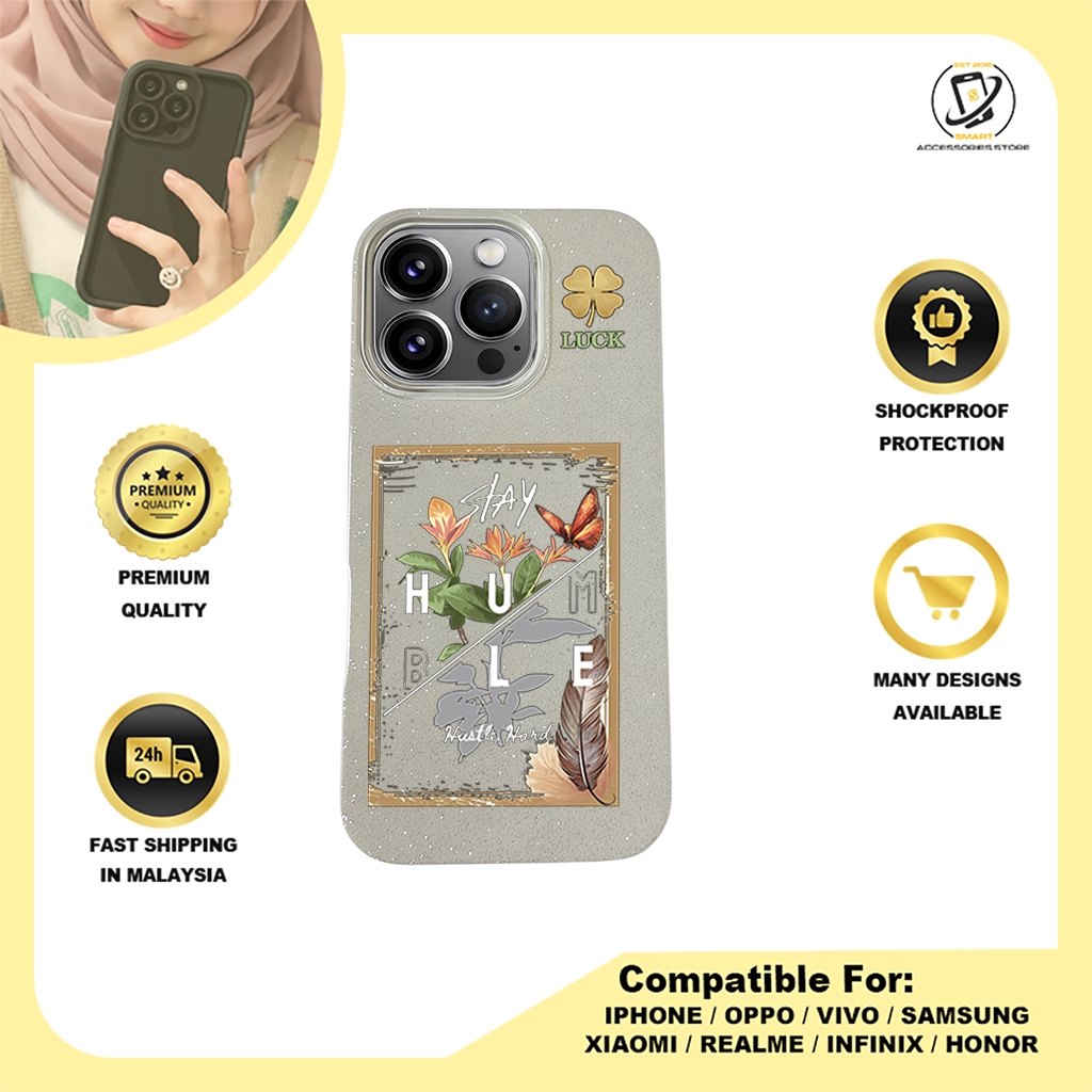 BLING CASE PHONE FOR IPHONE - DESIGN FLOWER A4