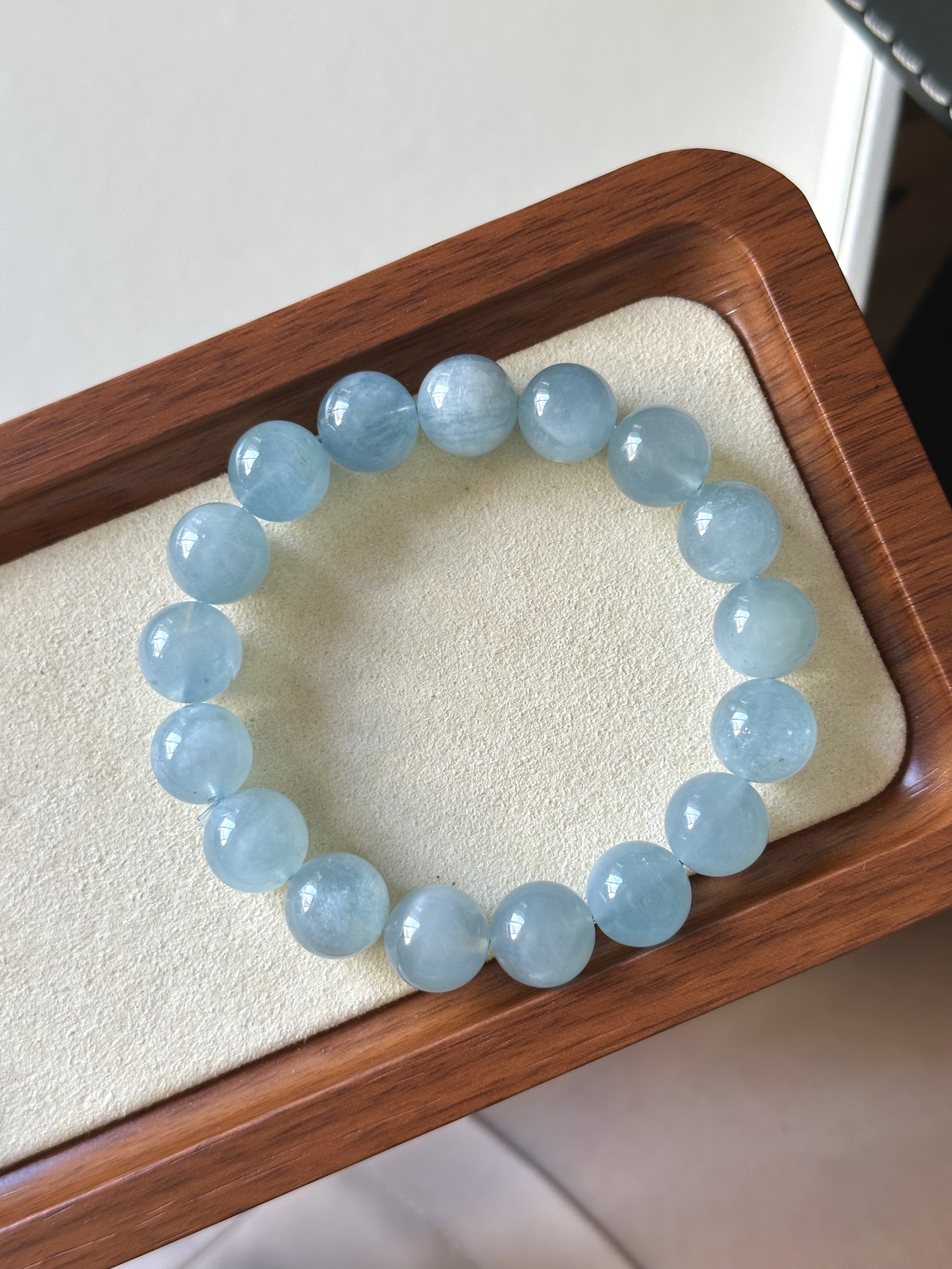 海蓝宝 Aquamarine 12.5mm