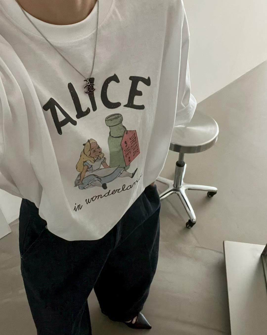 Alice print tee