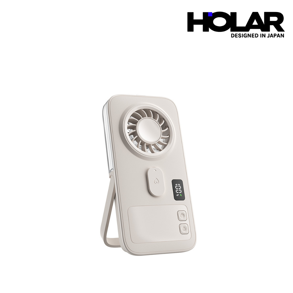HOLAR JAPAN 便攜式手持噴霧風扇 戶外加濕補水迷你風扇 HS0258