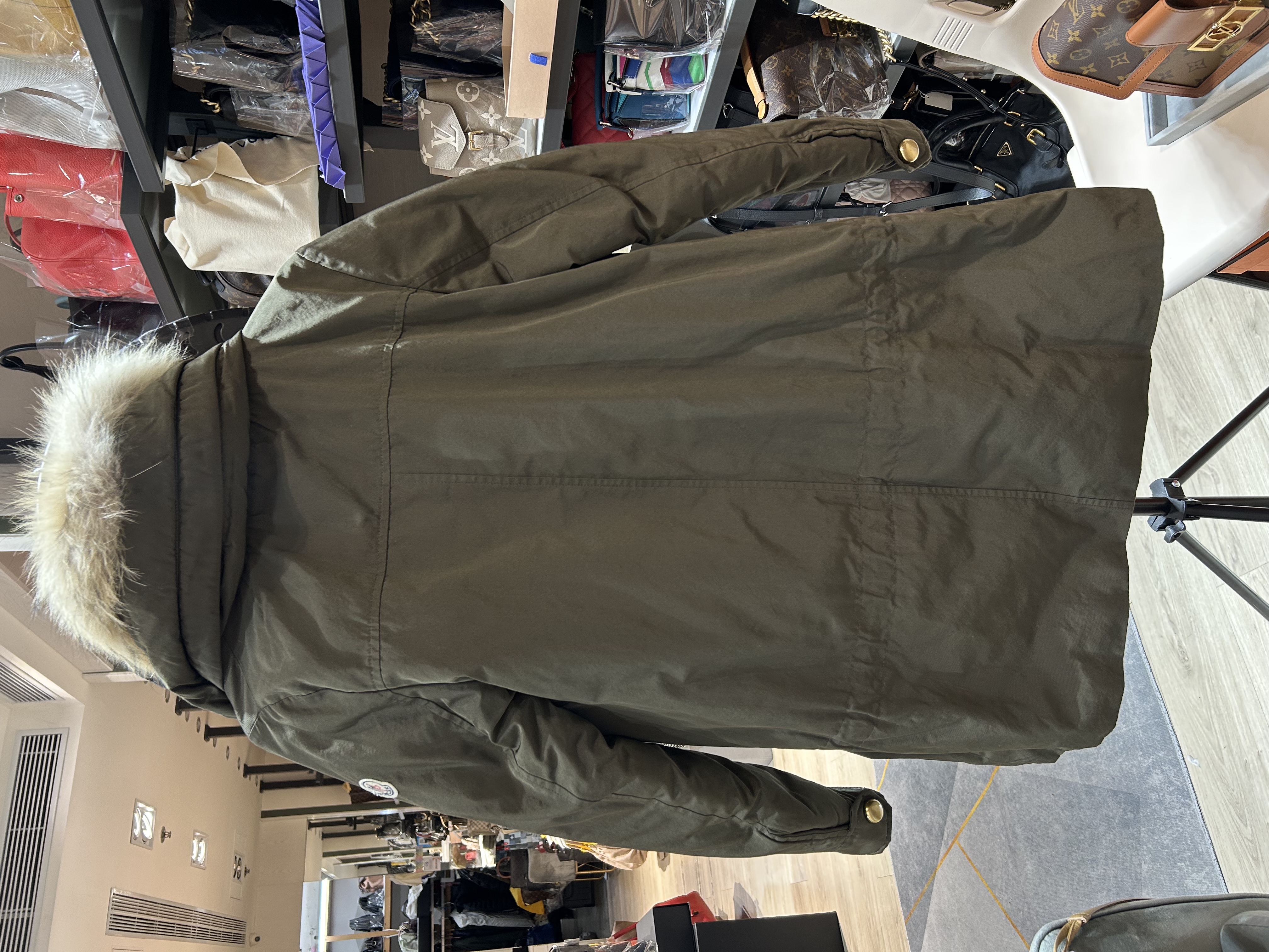 Moncler outer size: 1 100%Authentic, 98%new 