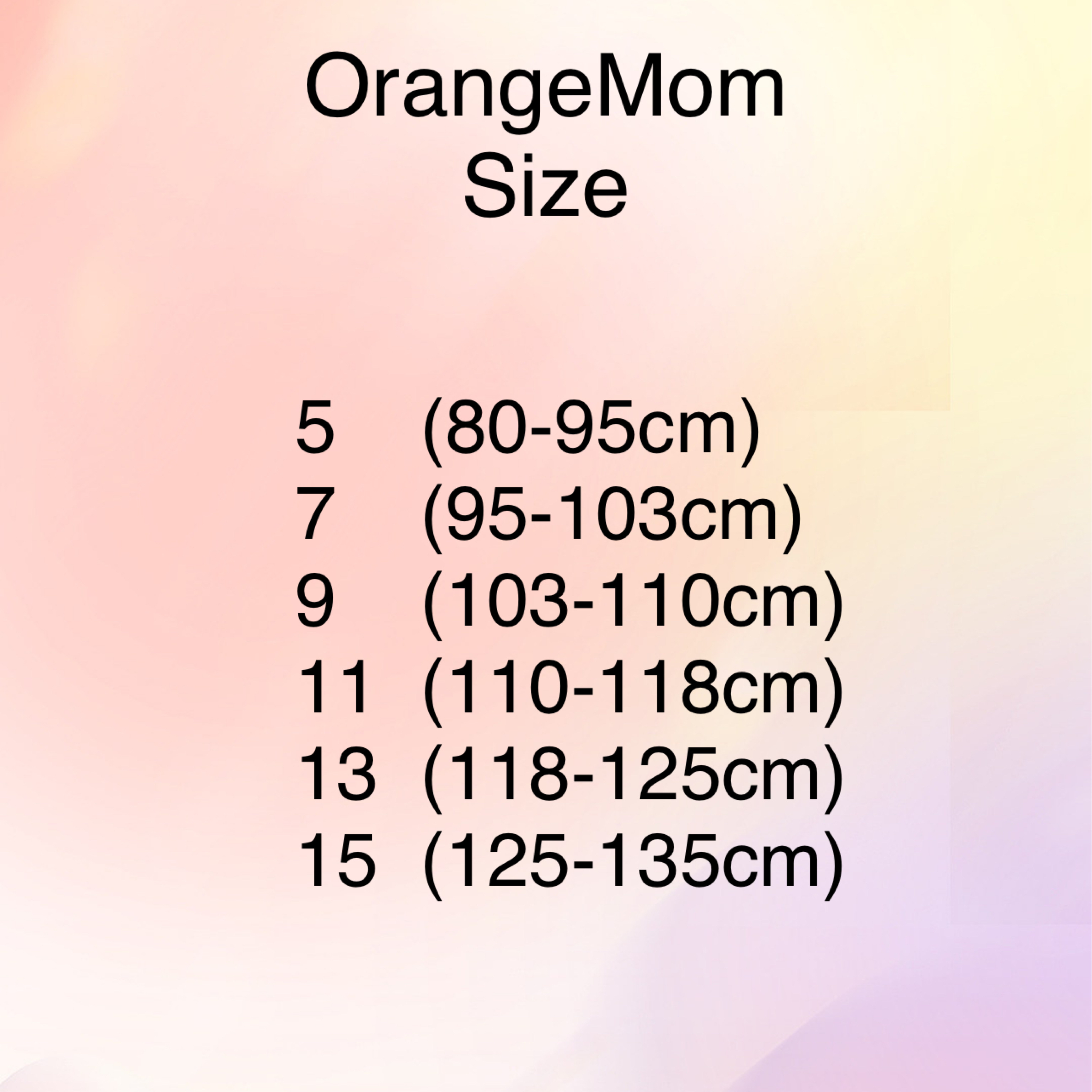 🇰🇷OrangeMom tee/裙