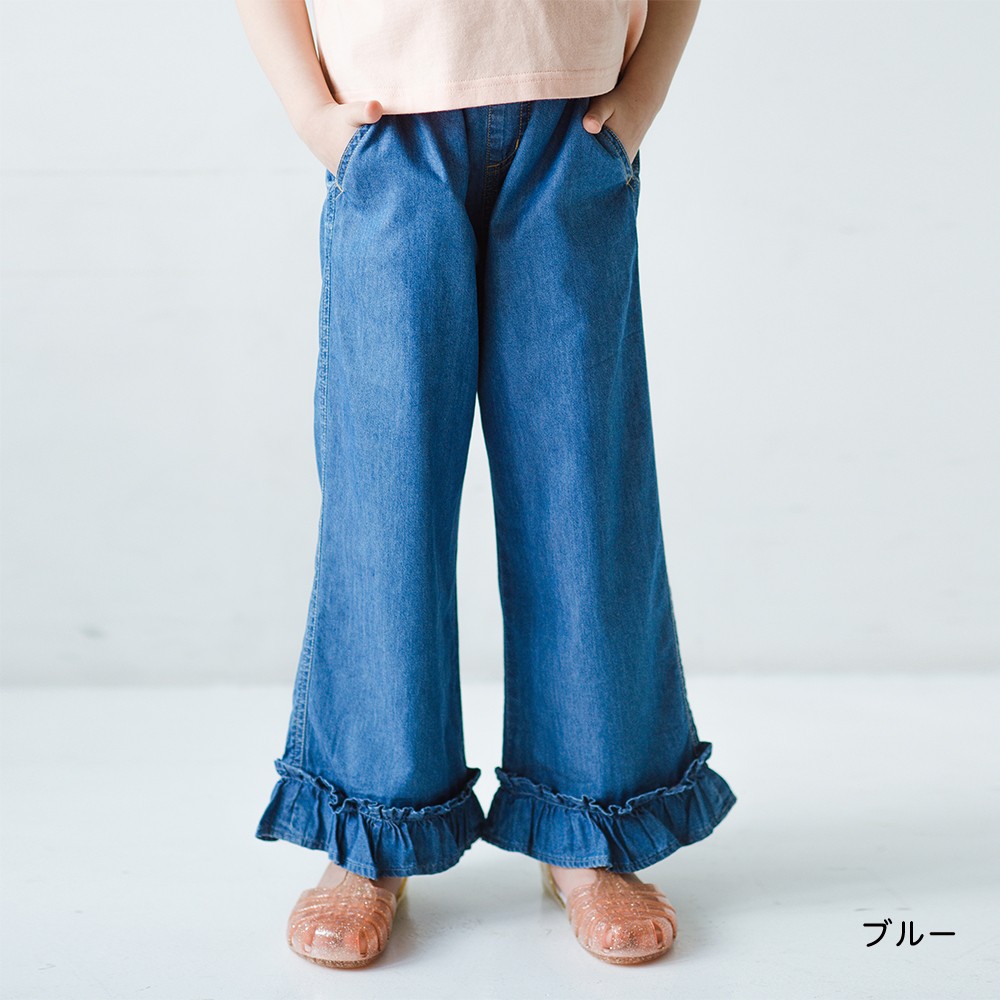 🆕【⭐訂購⭐】🌀 🇯🇵 日本直送🇯🇵 #接觸涼感 摺邊/流蘇 輕薄牛仔褲［3款選］🌀 [ELDA-0240][260526]