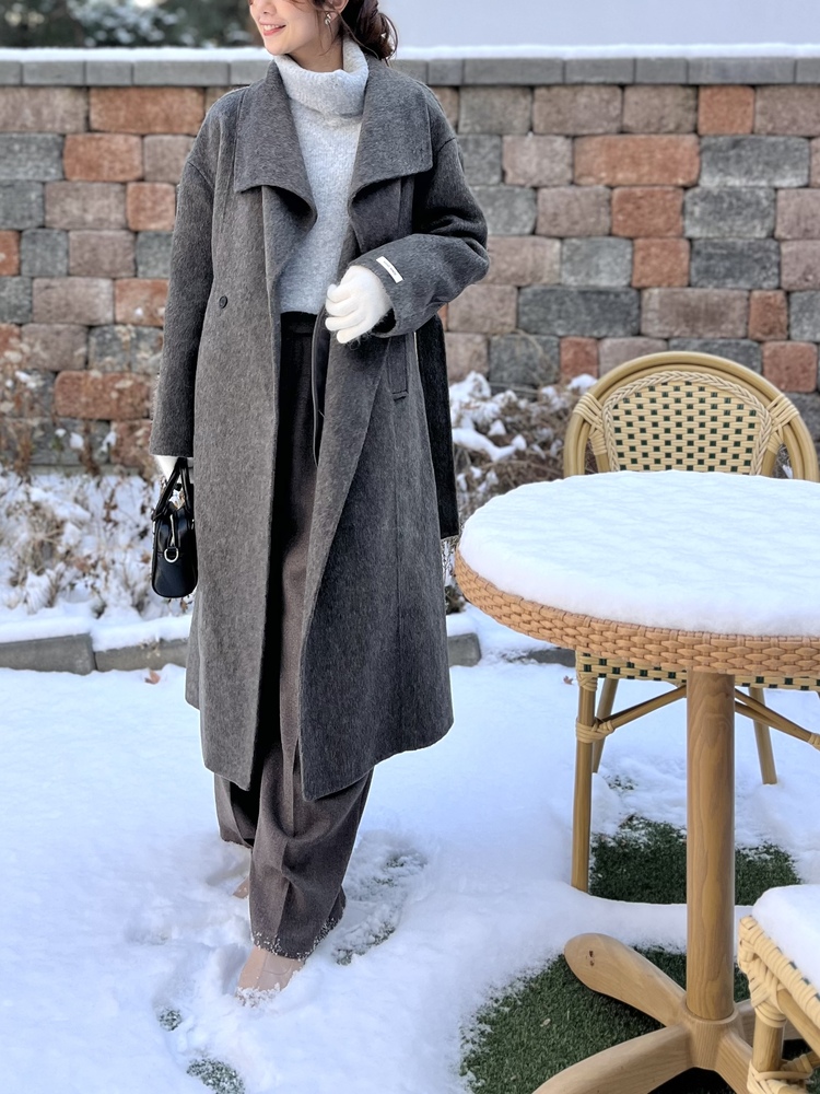 The Souffle Soft Sweater (Blue Grey)