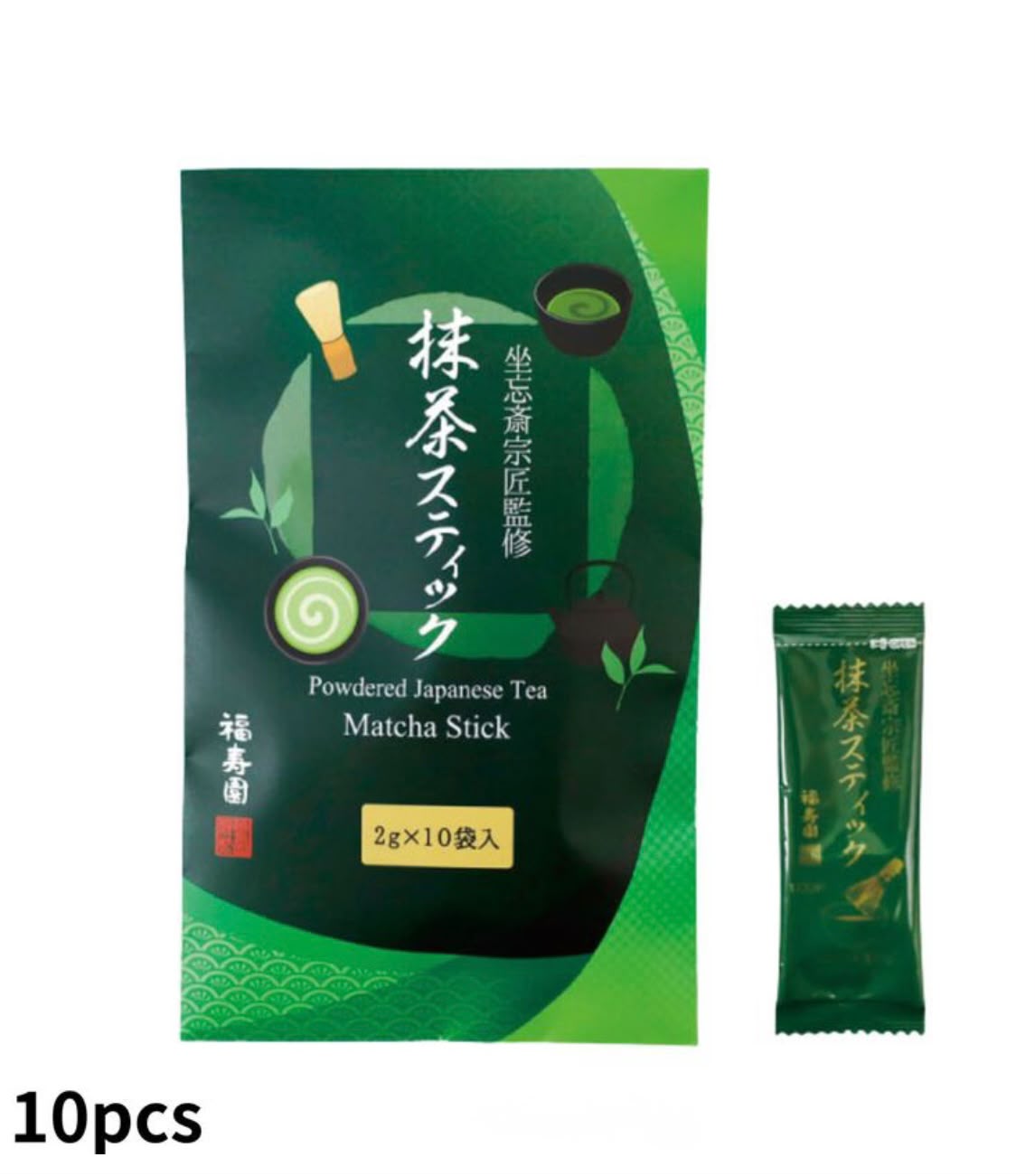 ✨免稅連線商品需順豐到付✨Fukujuen 福壽園 抹茶棒