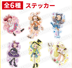 《Pre-Order》Sticker｜小魔女DoReMi POP UP SHOP IN TOWER RECORDS (26D32-P)