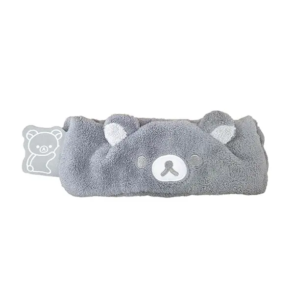 鬆弛熊髮帶（BASIC RILAKKUMA MONOCHROME 黑白系列・鬆弛熊款）