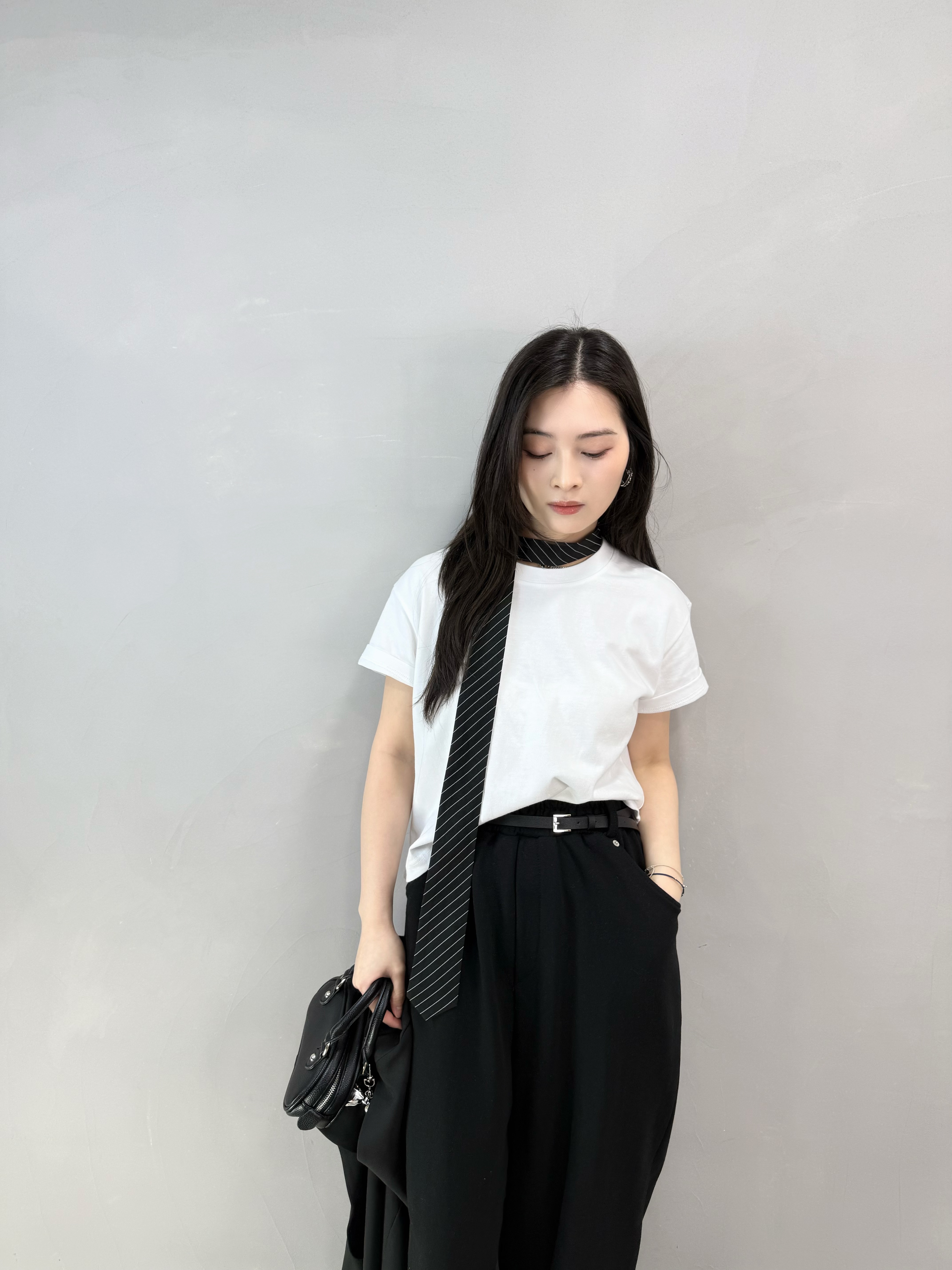 I62 淨色洗水棉Tee