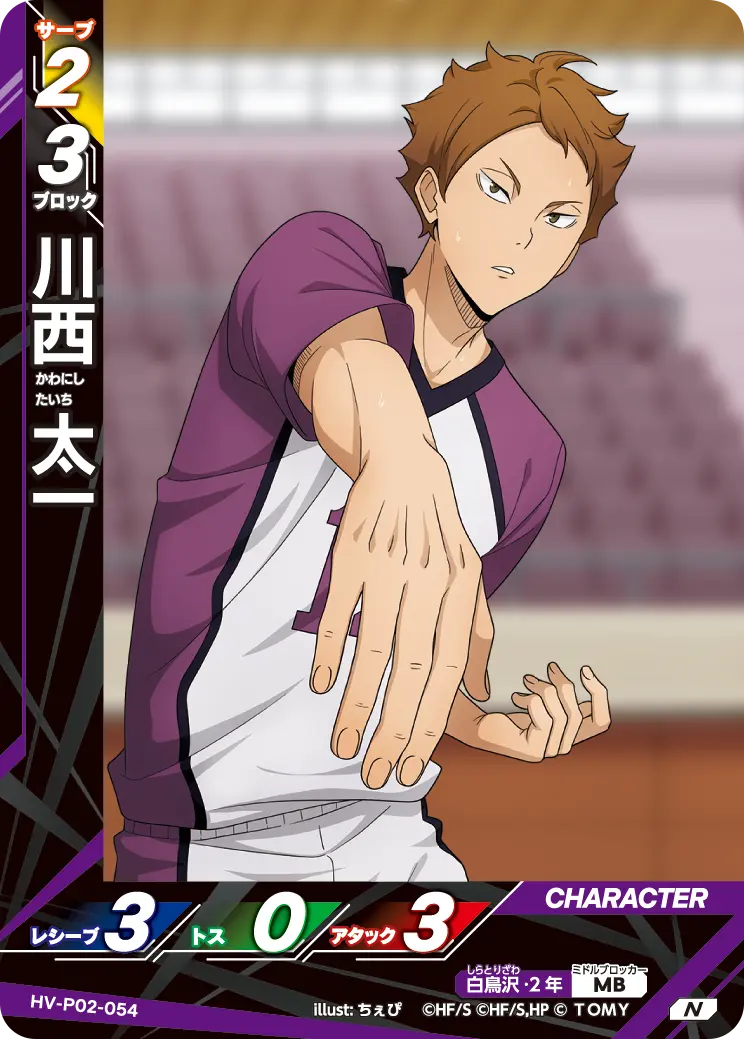 川西 太一かわにし たいち HV-P02-054