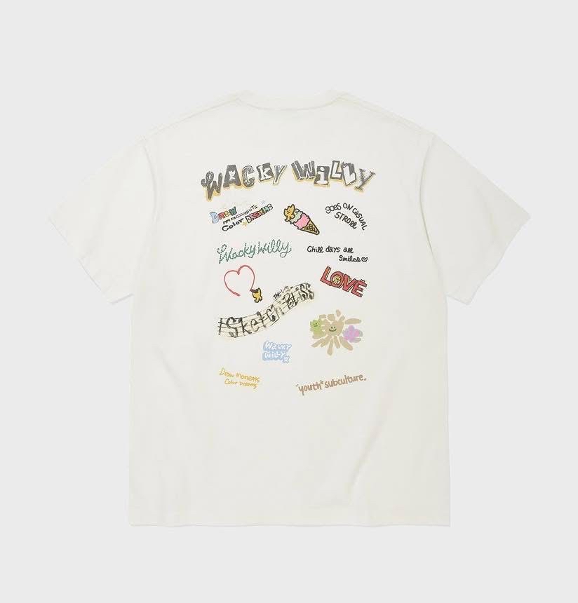 🇰🇷韓國Wacky Willy短袖Tee