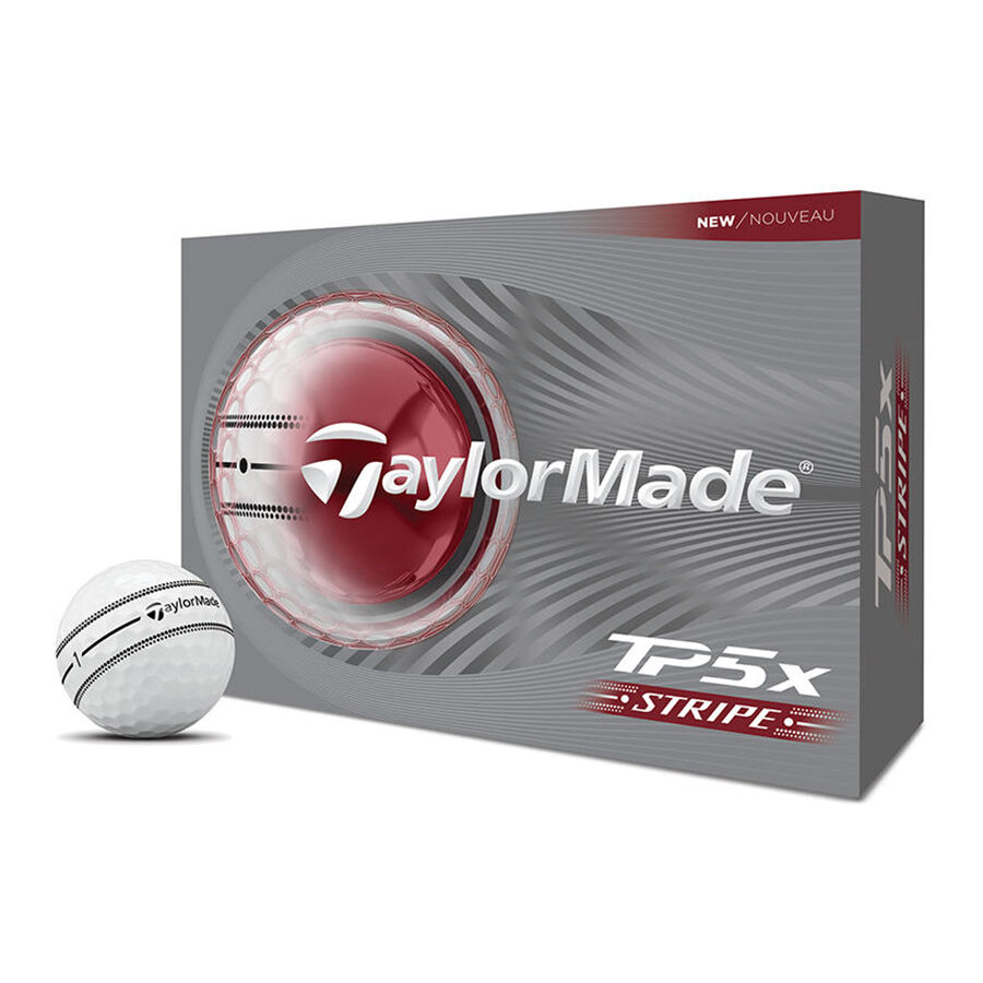 26" TAYLORMADE TP5x STRIPE 五層球 白