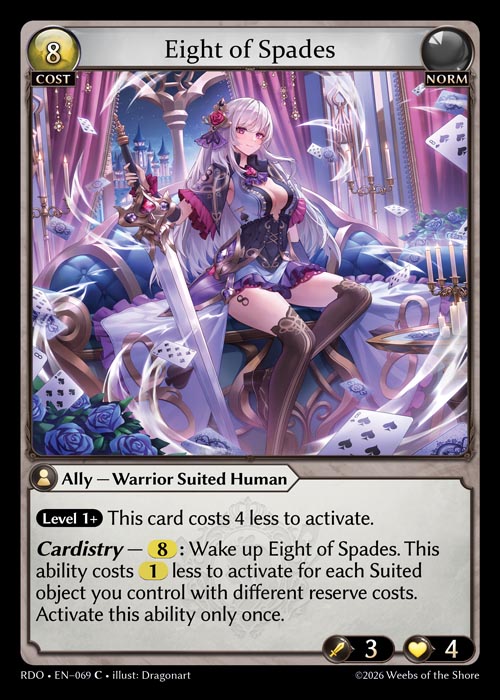 Eight of Spades / RDO-069 (C)