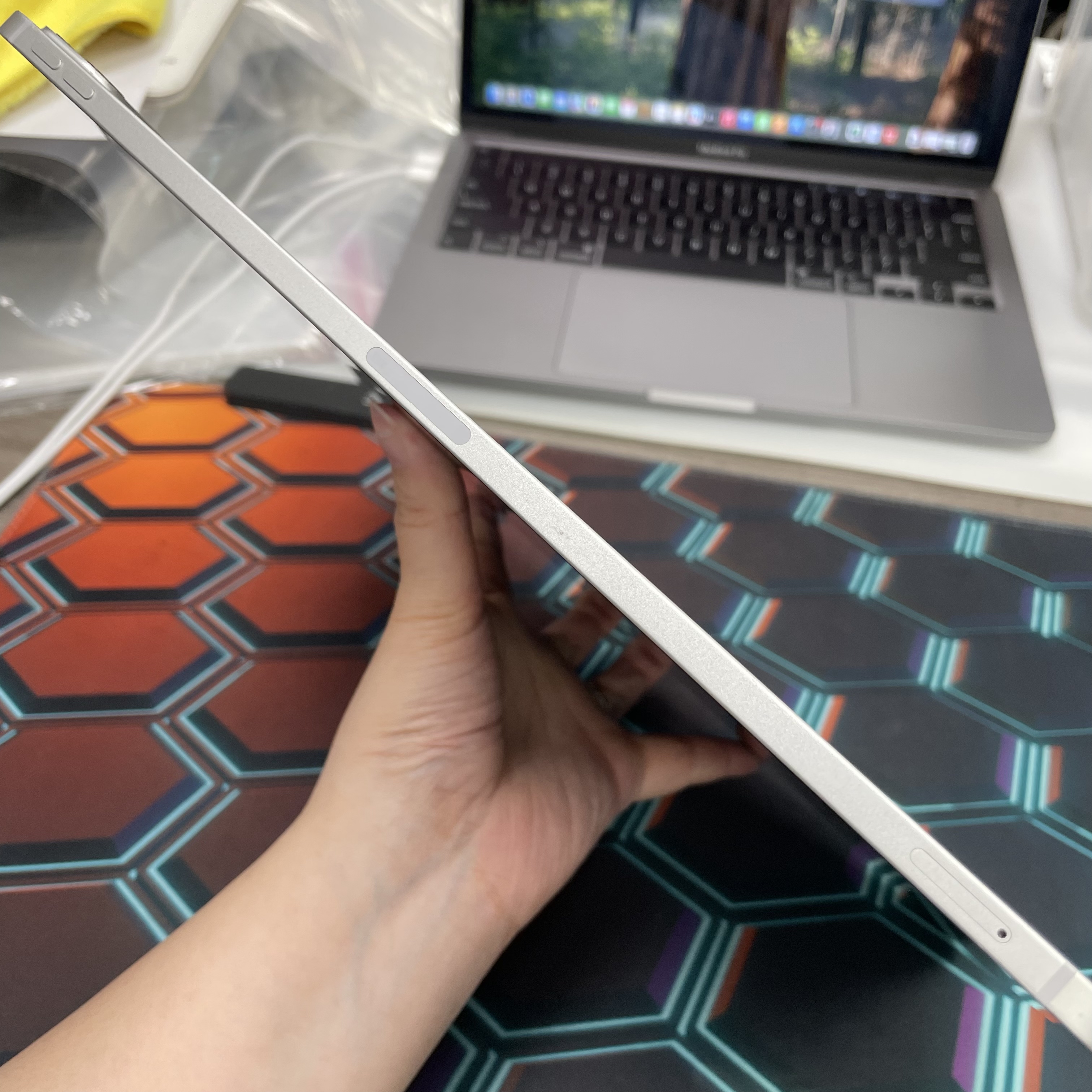 *779193 iPad Pro 5 12.9吋 M1 勁靚機 256GB 插卡版 銀色 sliver