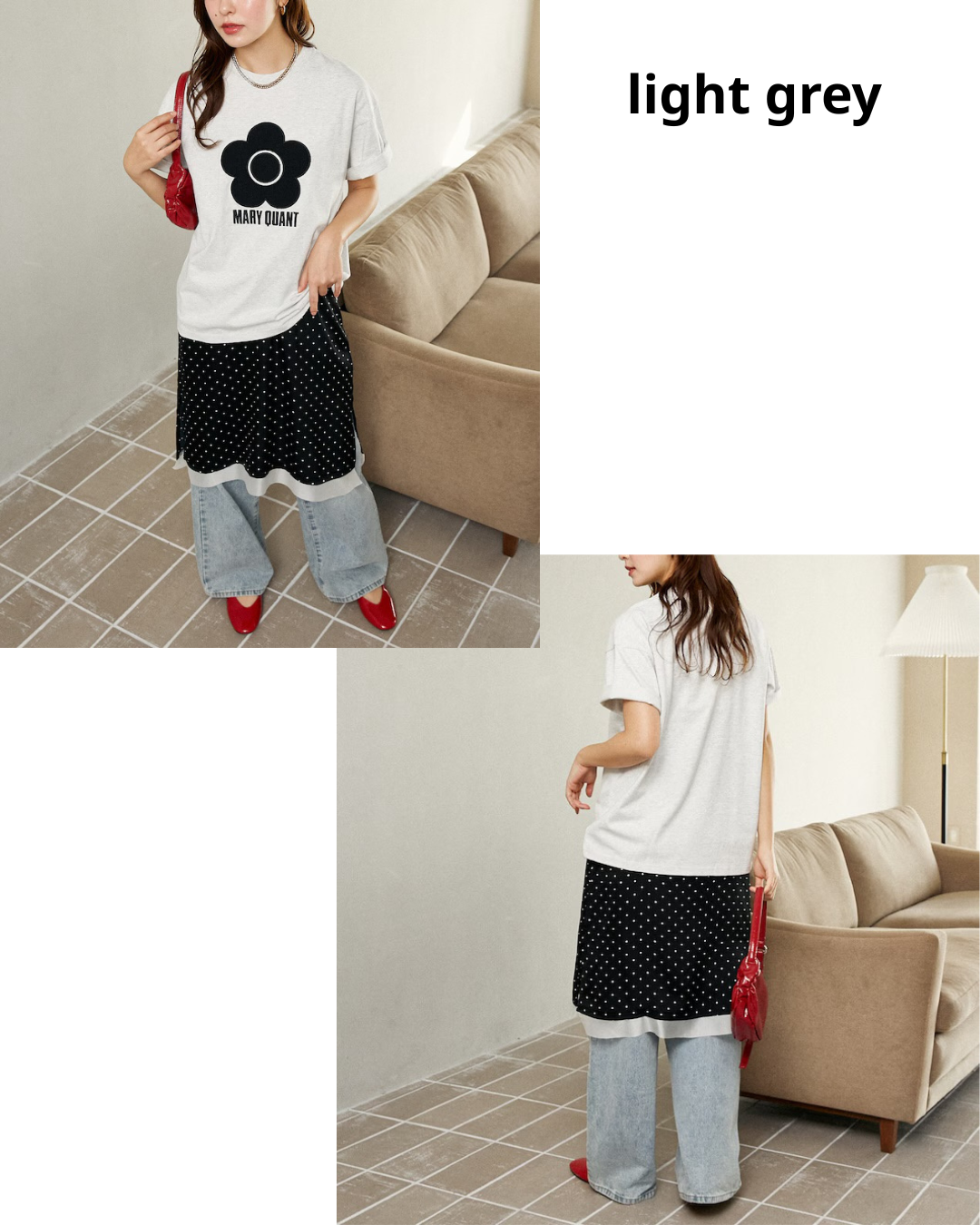 日本代購【 2026 新商品 日本直送  MARY QUANT × PUBLUX 限定聯乘  花花 T恤 Limited Collab logo tee 】