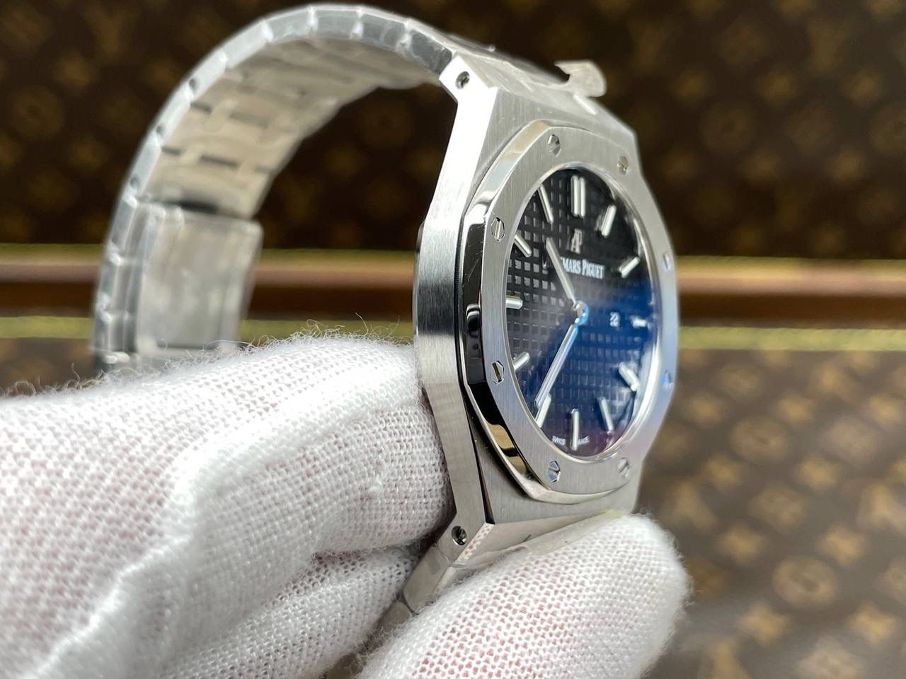 🚀女表 爱彼67650 黑盘 瑞士石英机芯 33mm💯