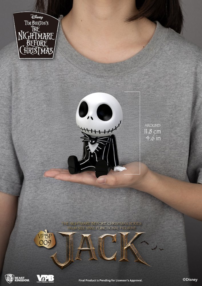 📦訂購 台灣代購 Disney 迪士尼 聖誕夜驚魂 Jack 傑克 掌心存錢筒 錢罌 Coin Bank