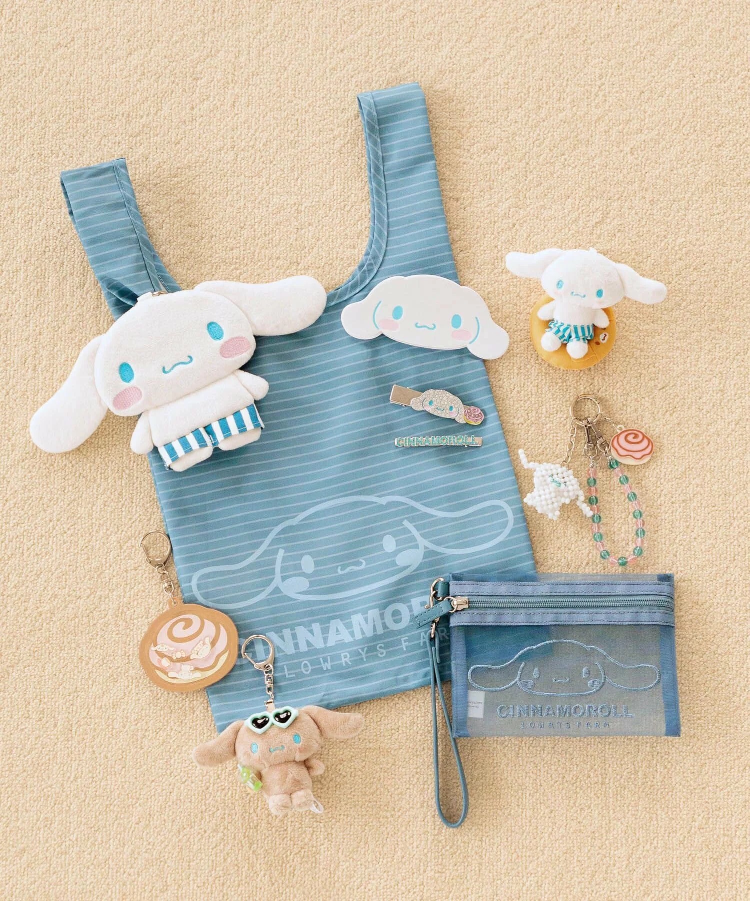 預訂 | 日本版 Sanrio x LOWRYS FARM 手機串珠掛鏈