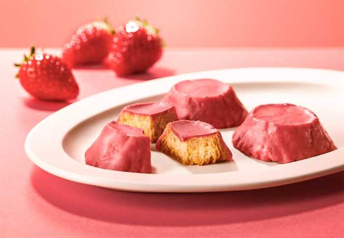 [訂購] [日本製] 7-11限定 ｜ BUTTER STATE｜ 士多啤梨味｜ 曲奇餅 ｜ 3件裝 ｜ 賞味期限：45-60日 {TF2604023}