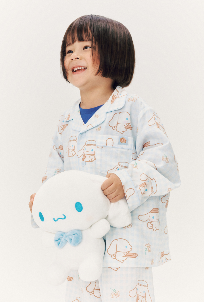 【韓國】CINNAMOROLL 長袖睡衣（100-160cm）