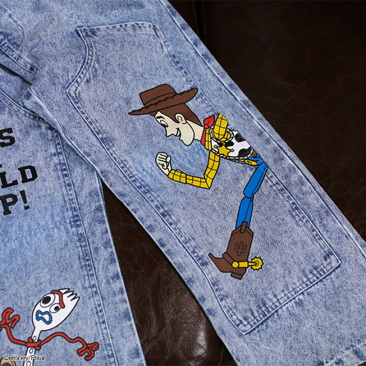 🇯🇵預訂 日本直送🇯🇵Babydoll x Toy Story系列人物前後印花直筒牛仔褲
