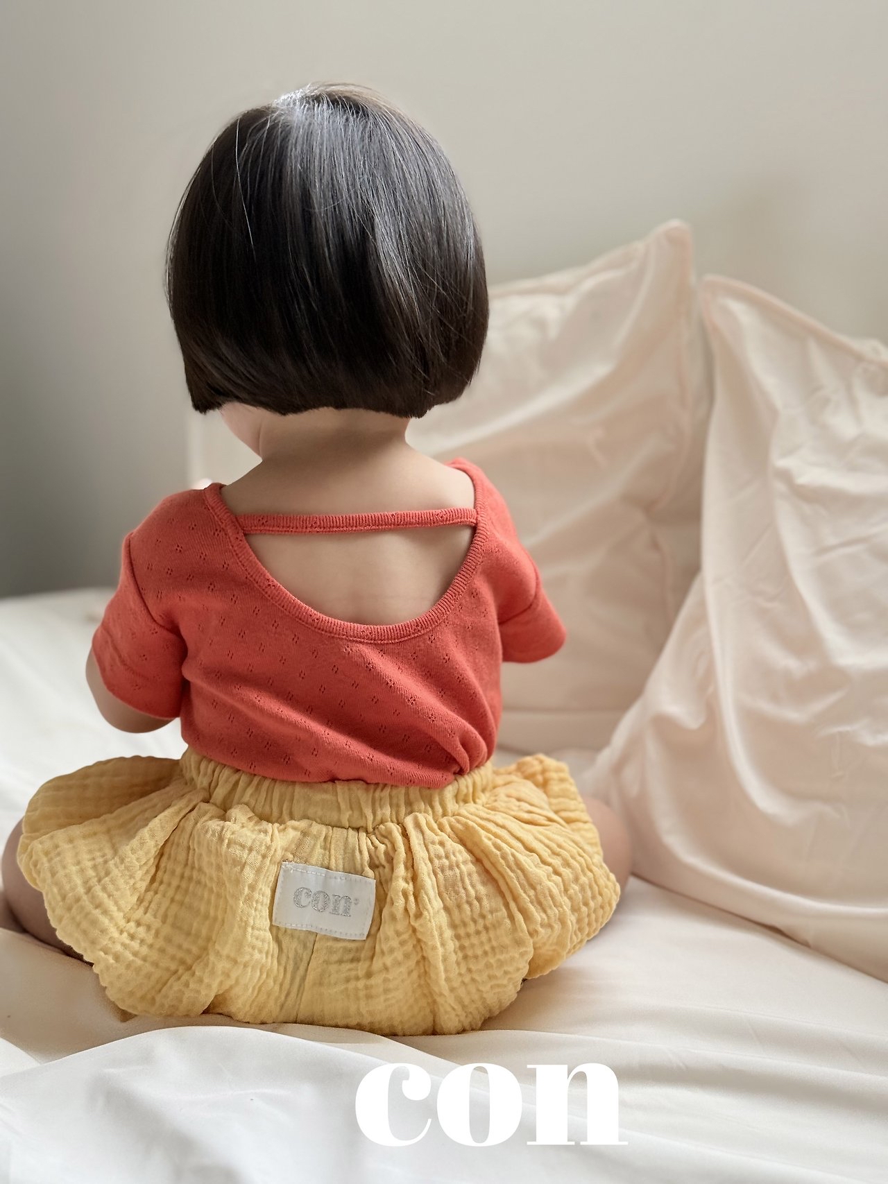 Con | Top (Orange/Ivory size 4(97-107)