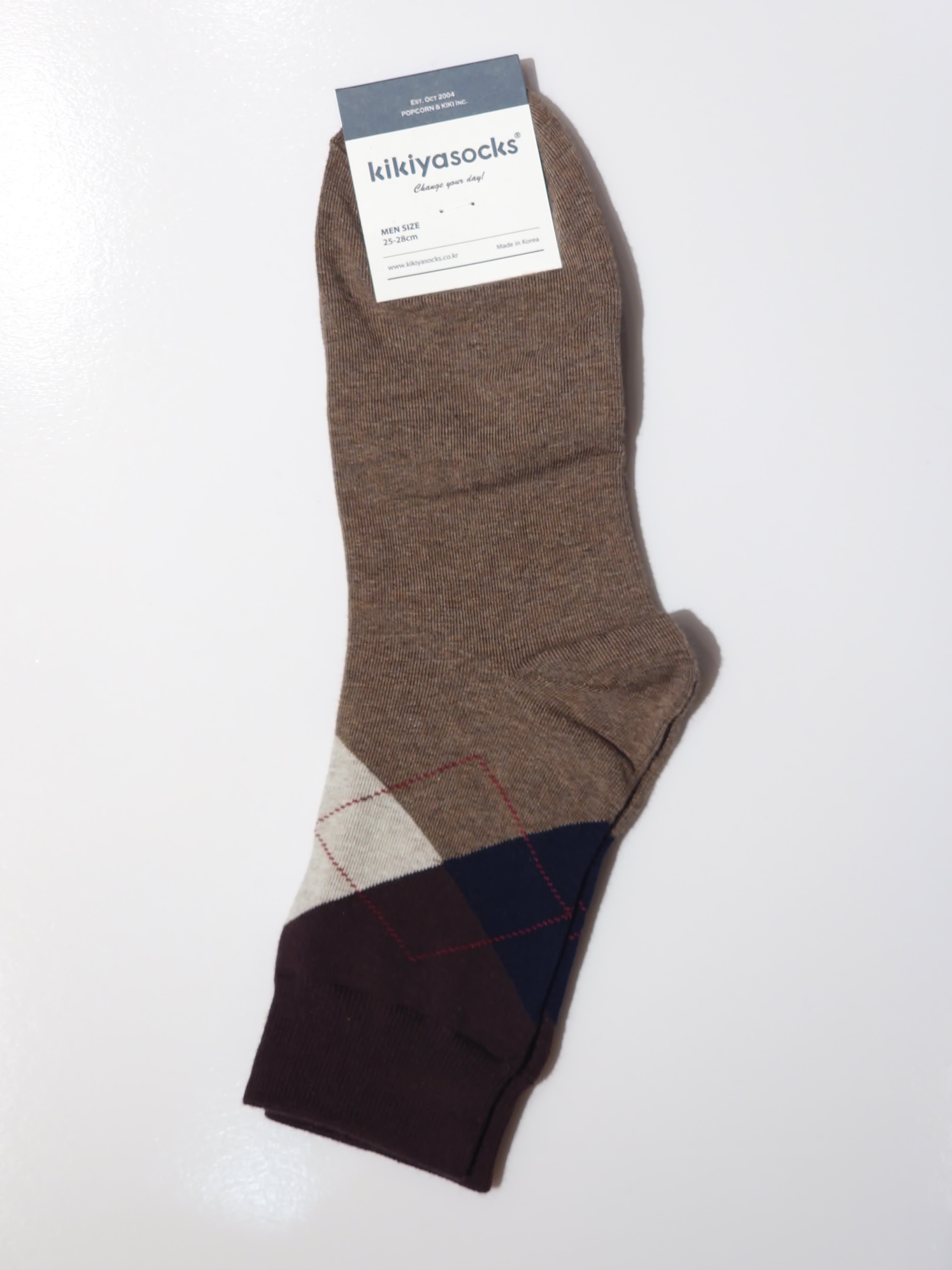 KKY Heritage Argyle Men's high socks