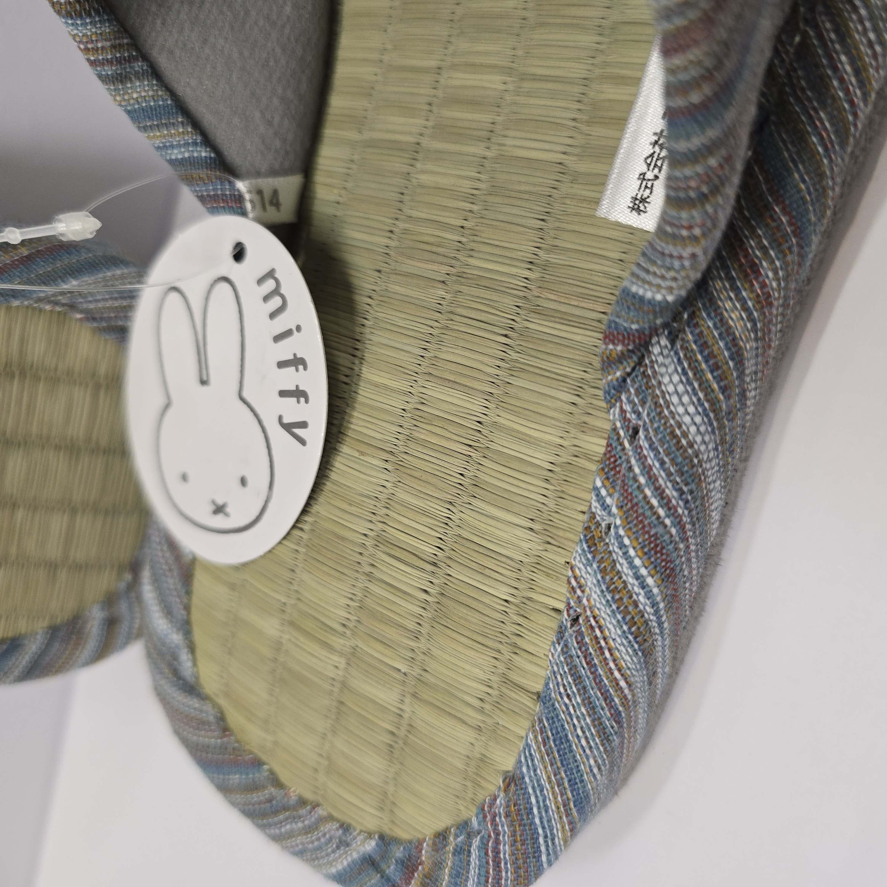 miffy 女士草底拖鞋 202-1555 藍