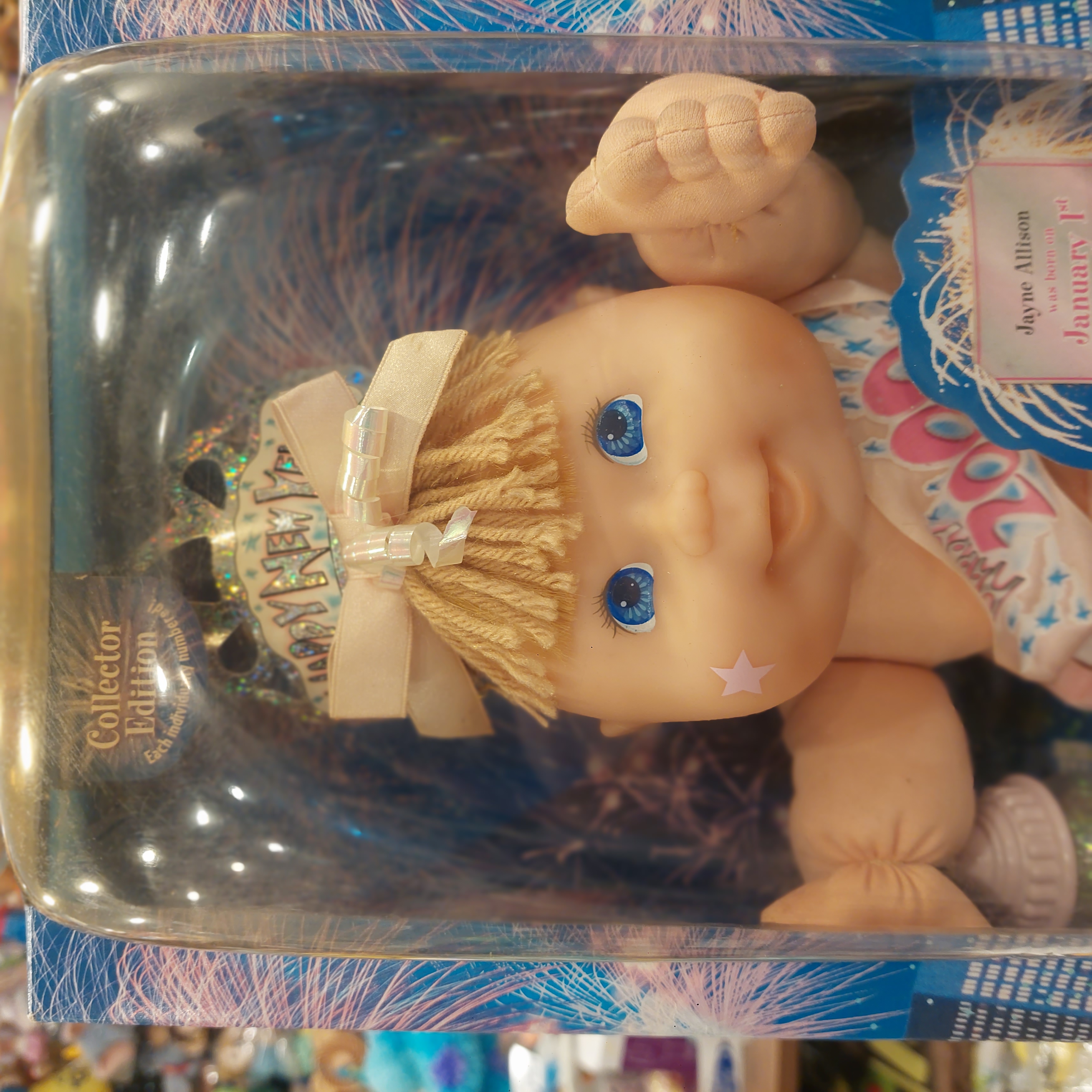 絕版經典  Cabbage Patch Kids 椰菜娃娃 公仔  Millennium Celebration