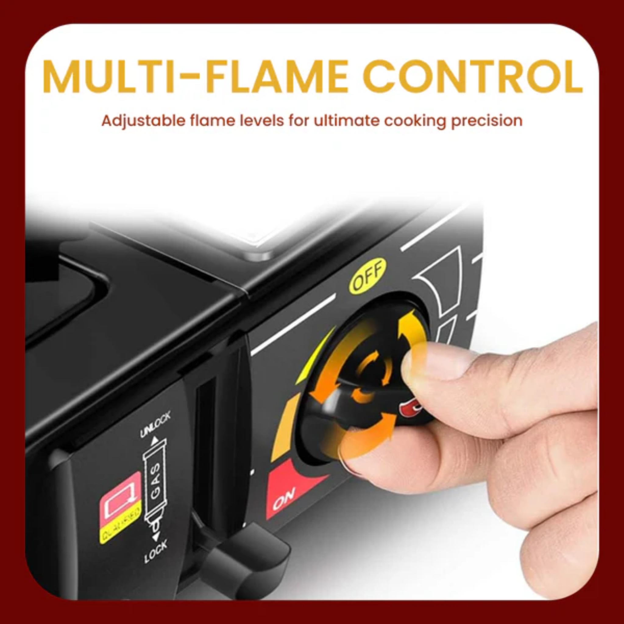 Russell Taylors 2.5kW Portable Gas Stove (GS1)