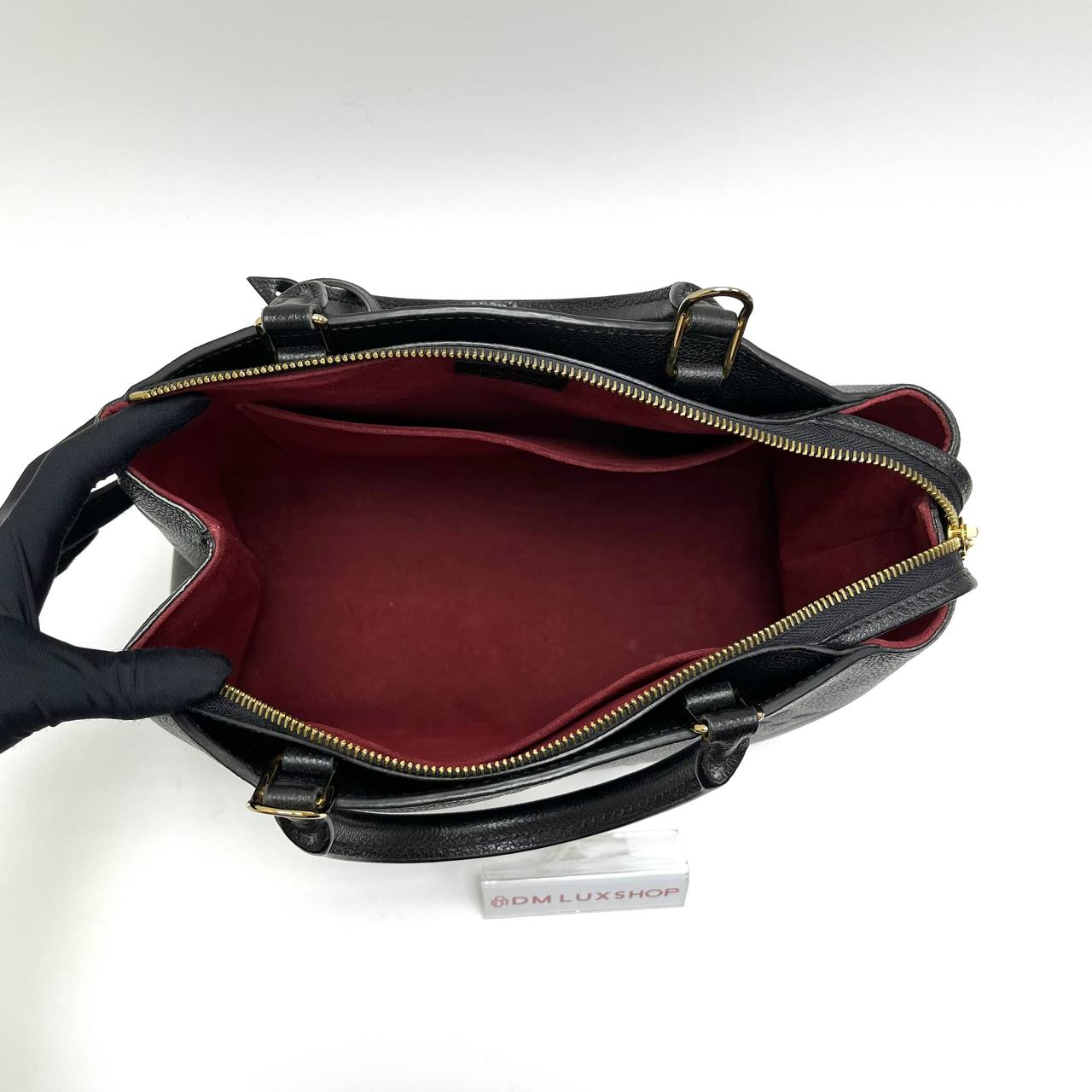 LV Petit Palais Black Empreinte Leather